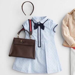 Janie and Jack Blue and Navy dress